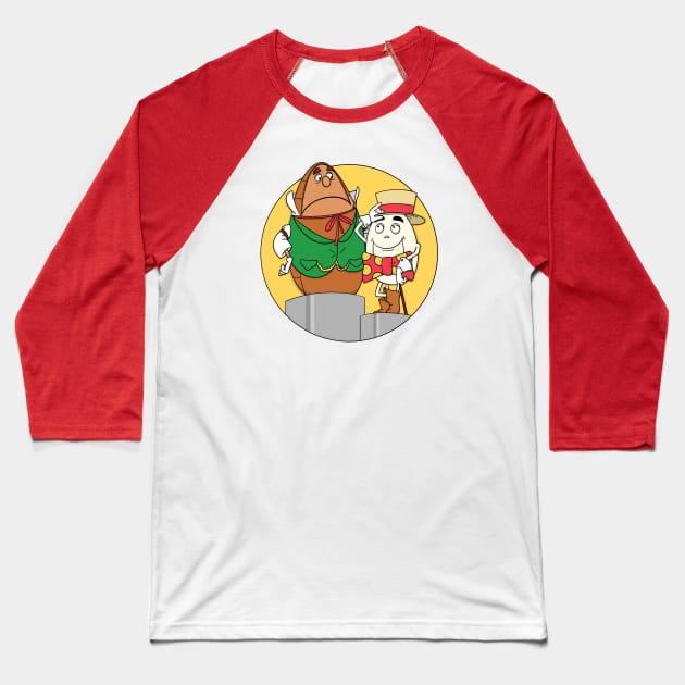 Hamm & Eggz Baseball T-Shirt by Mouse Magic with John and Joie